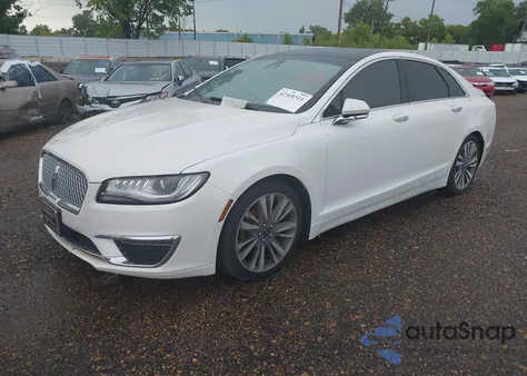 2017 Lincoln Mkz Select из США, поврежденный, VIN 3LN6L5C96HR600781